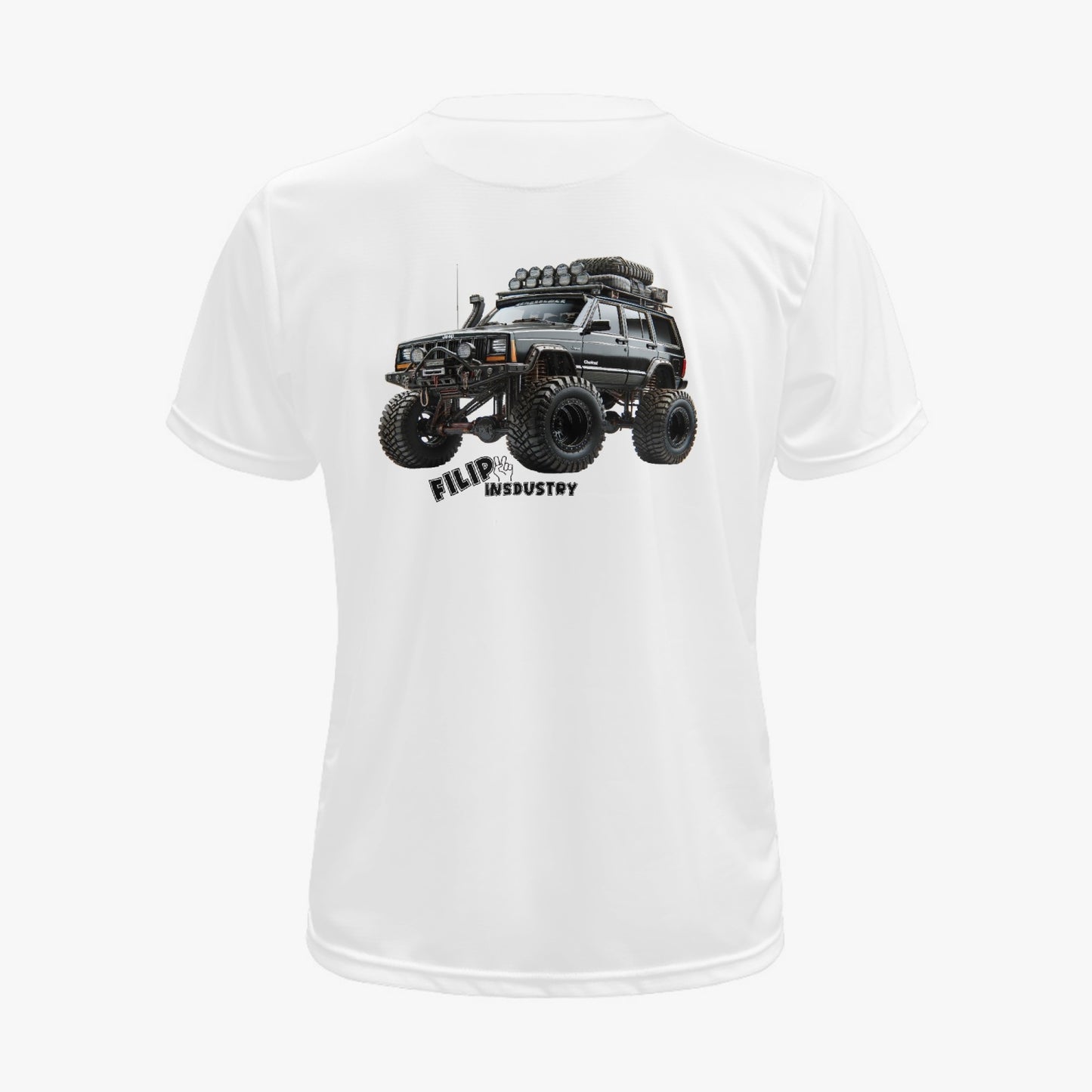 Tee shirt maillot pour Jeeper avec un XJ