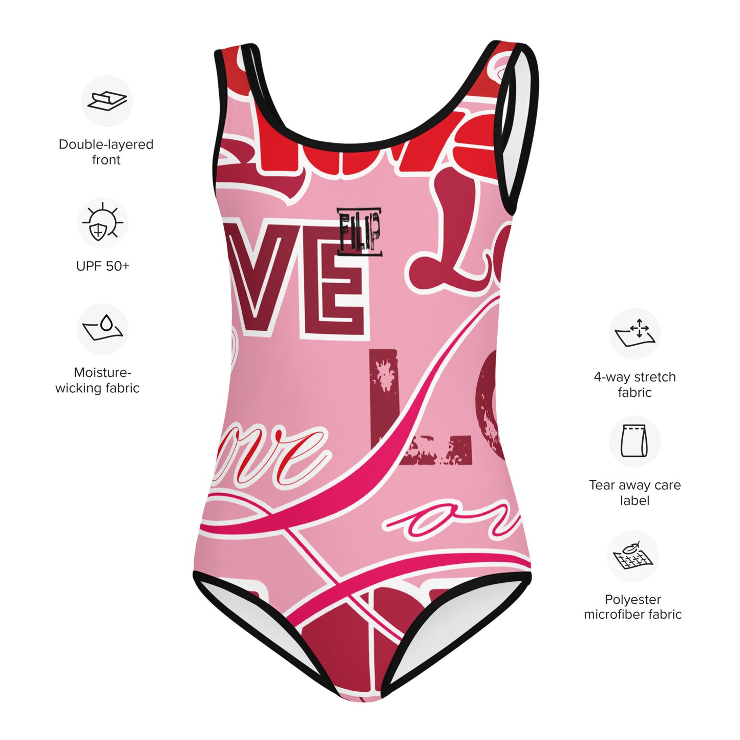 Maillot de Bain Filip pour Fille "Love"