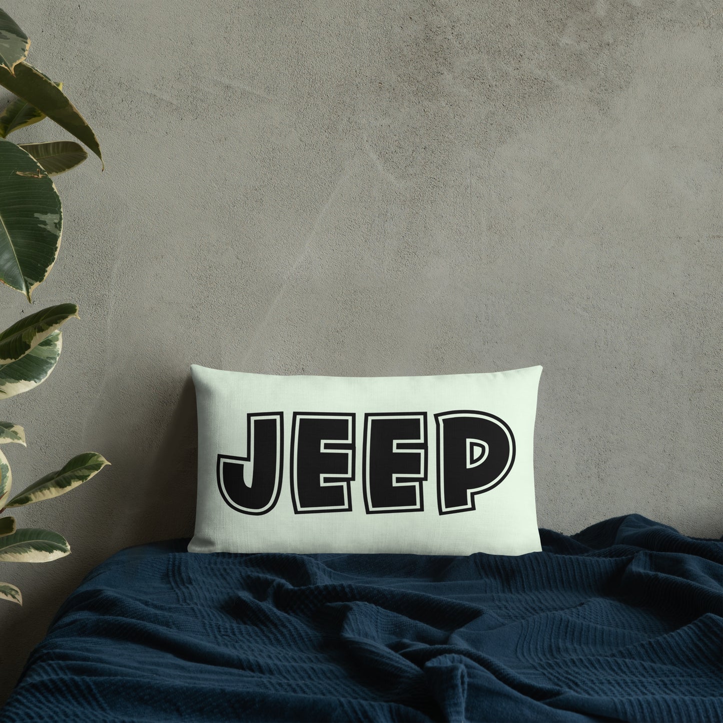 Coussin The Jeep of my life "Haut de Gamme"