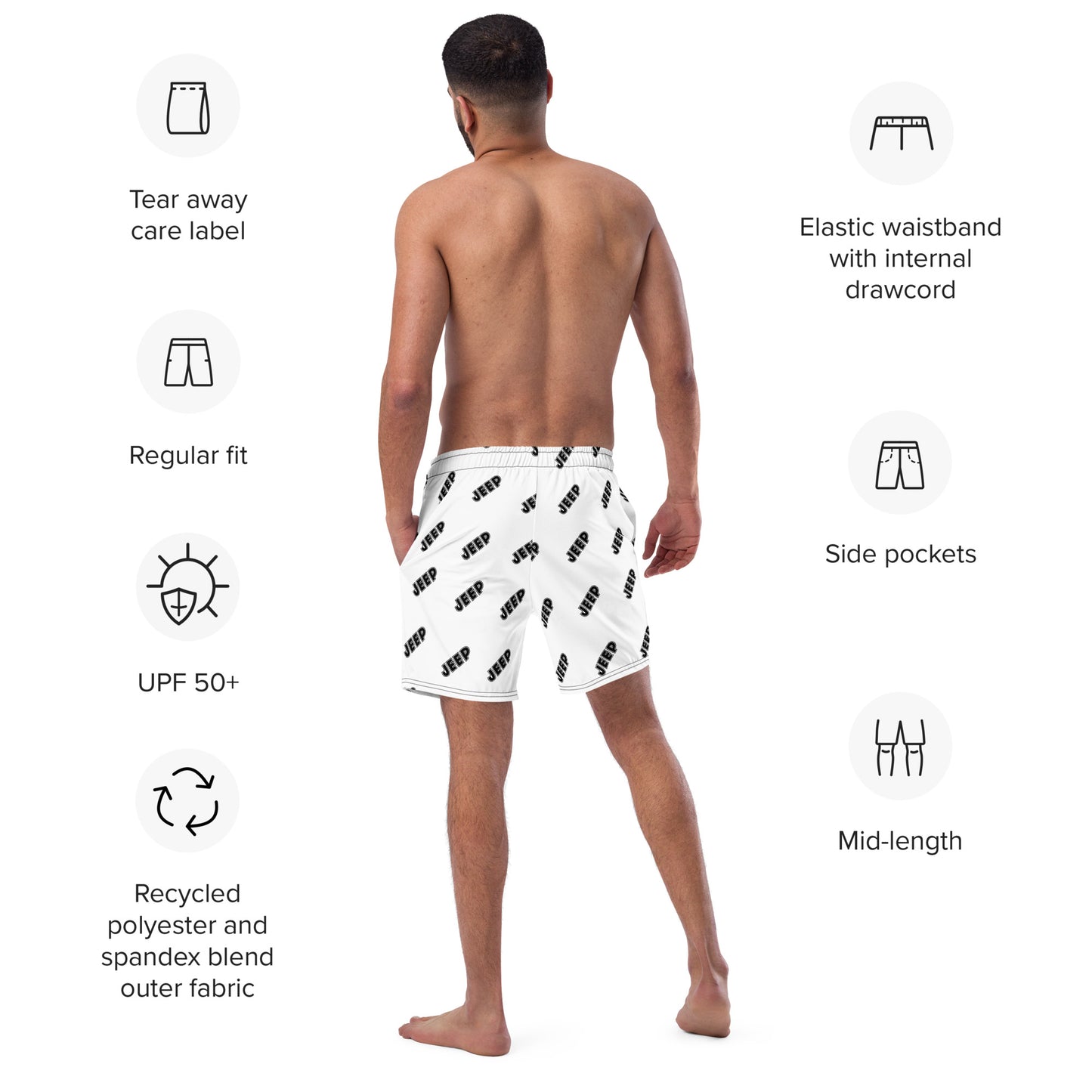Maillot de bain Jeep pour homme