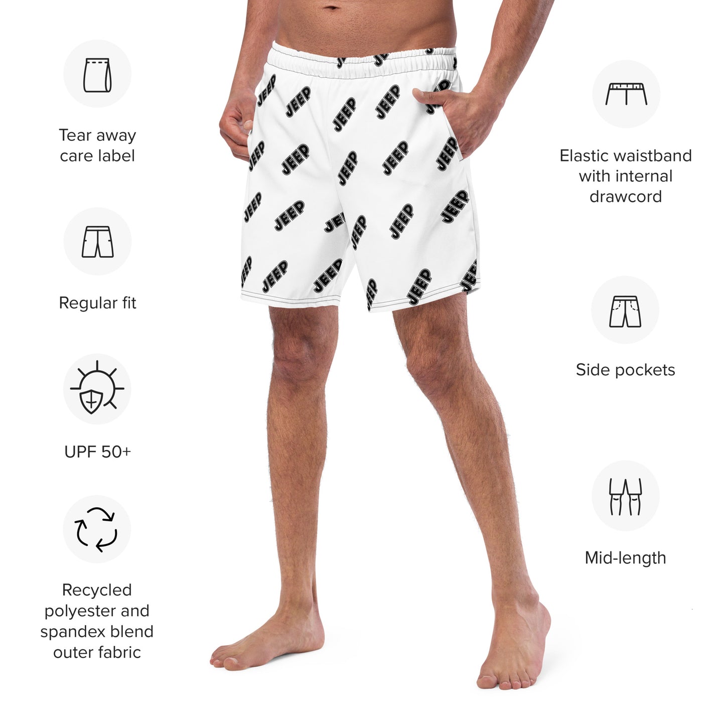 Maillot de bain Jeep pour homme