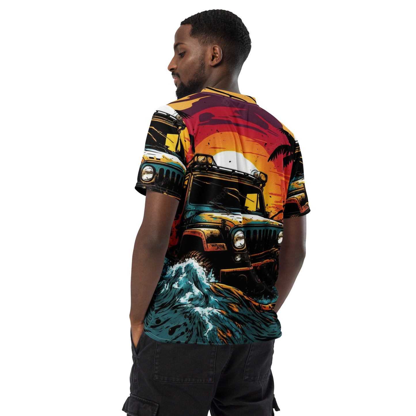 Maillot, t-shirt Wrangler all over unisexe