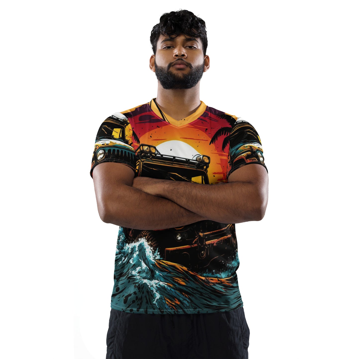 Maillot, t-shirt Wrangler all over unisexe