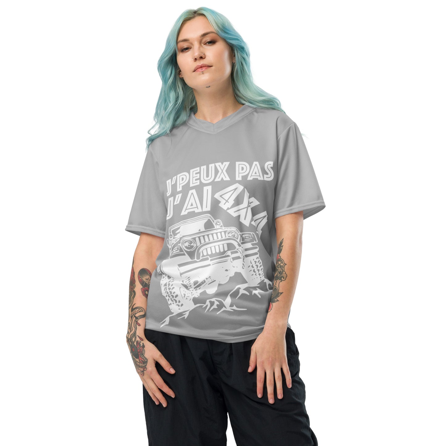 Maillot t-shirt 4x4 all over unisexe