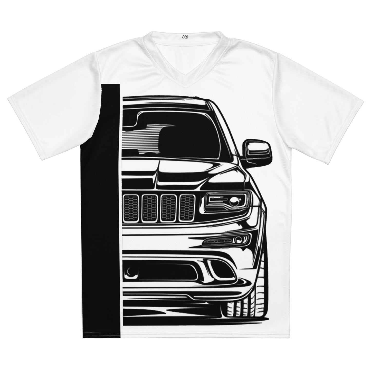 Maillot, t-shirt Grand Cherokee all over unisexe