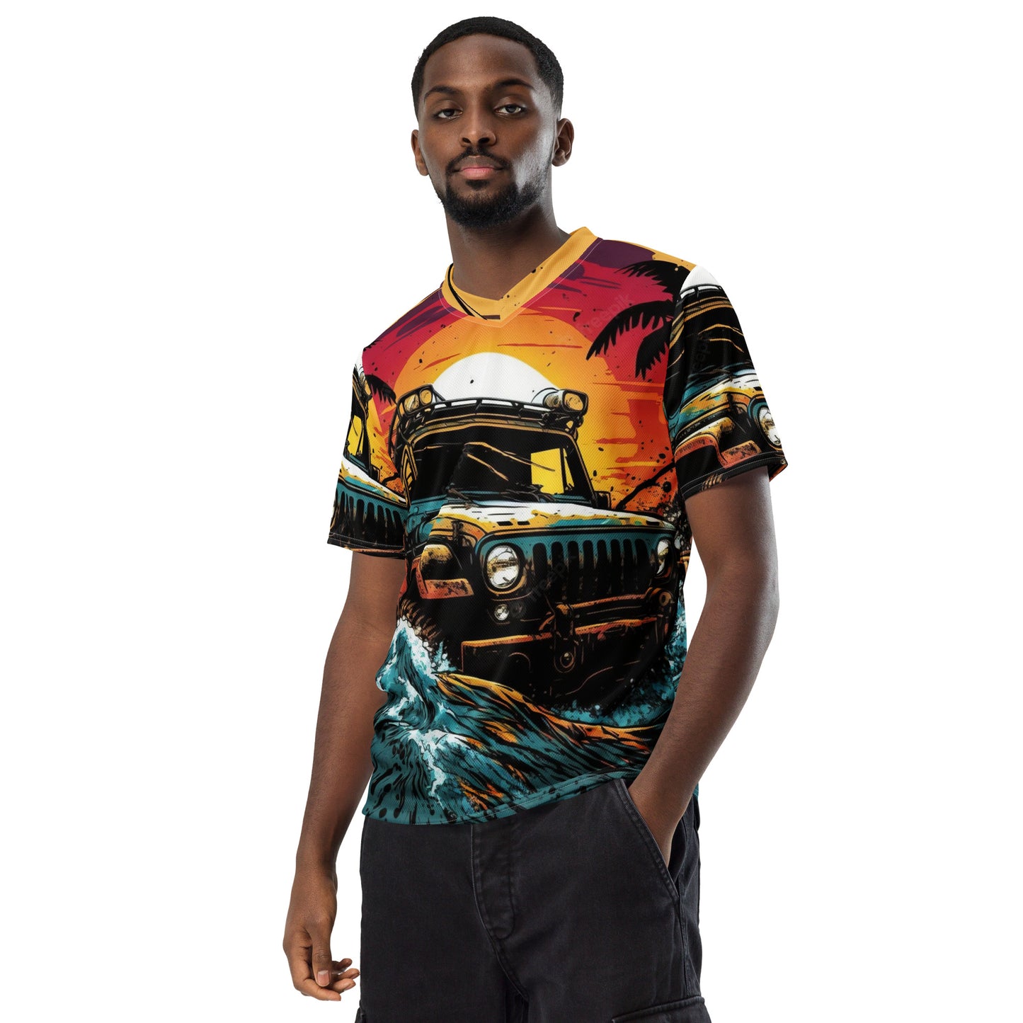 Maillot, t-shirt Wrangler all over unisexe