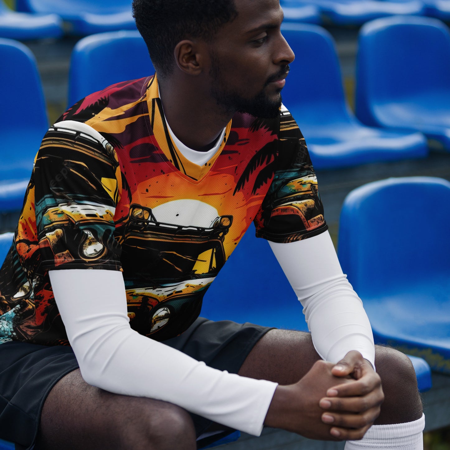 Maillot, t-shirt Wrangler all over unisexe