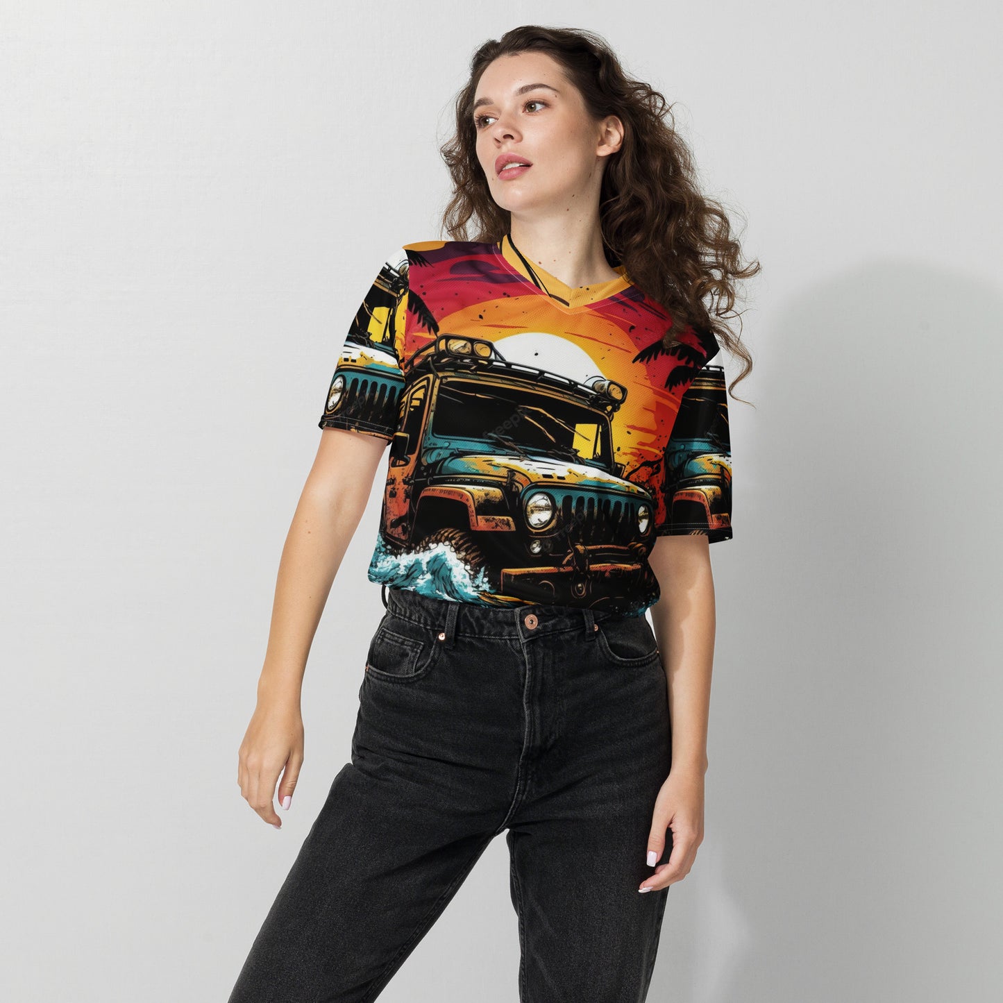 Maillot, t-shirt Wrangler all over unisexe