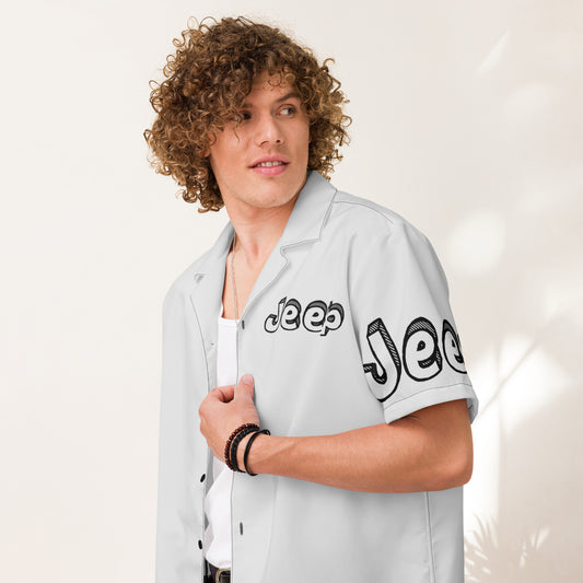 Chemise Jeep à boutons unisexe