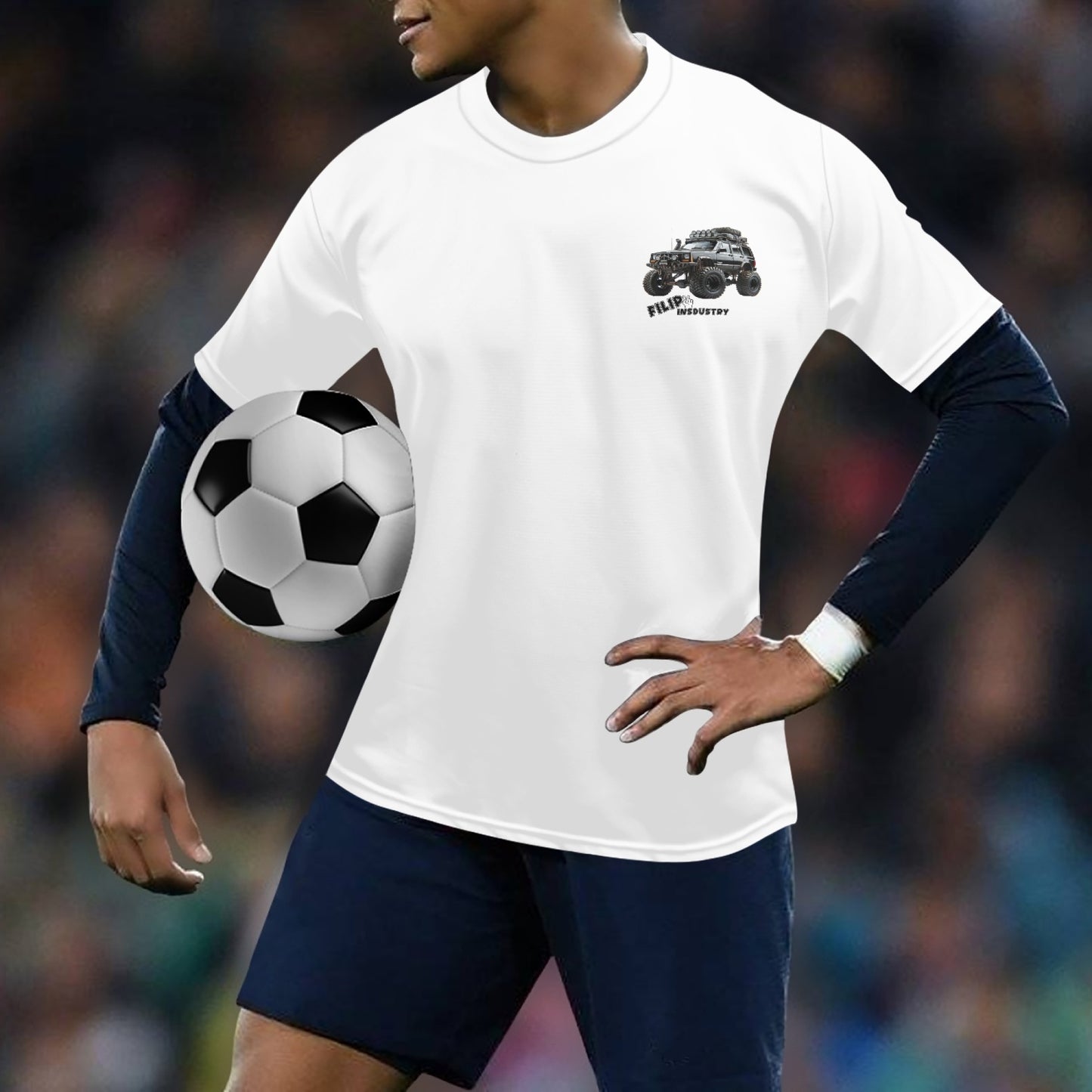 Tee shirt maillot pour Jeeper avec un XJ