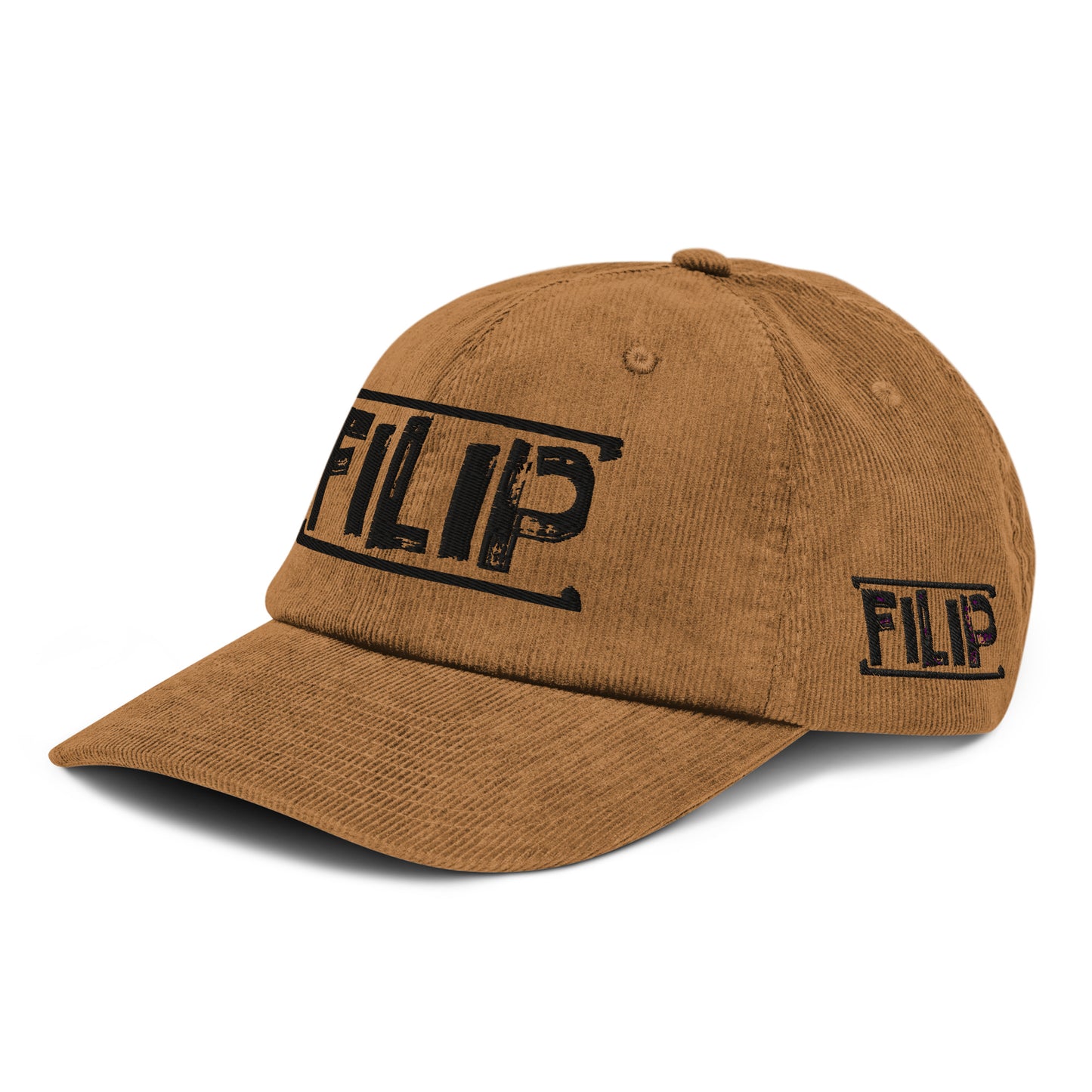 Casquette Filip en velours côtelé