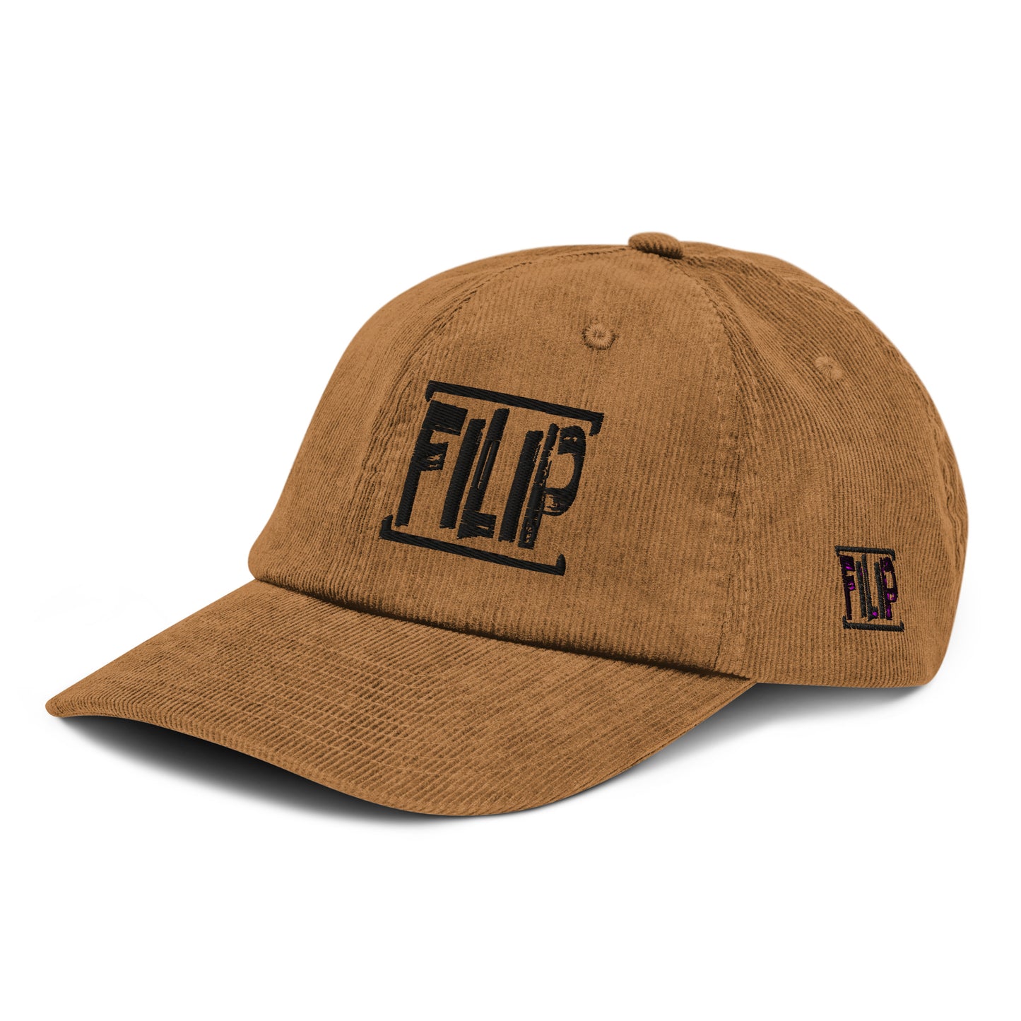 Casquette Filip en velours côtelé (verte ou marron)