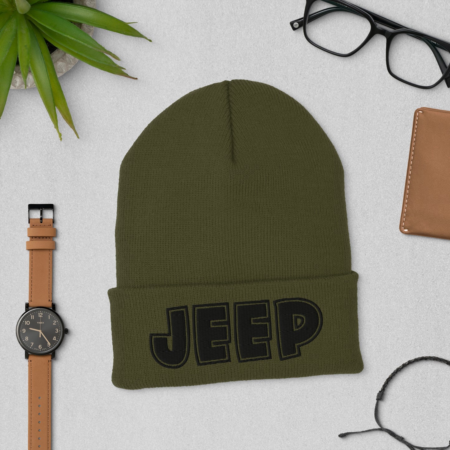 Bonnet Jeep à Revers