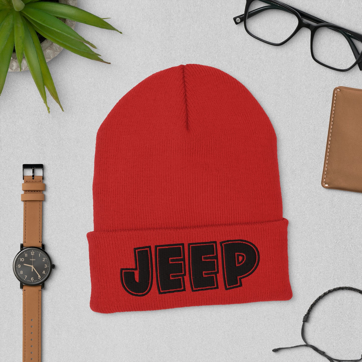 Bonnet Jeep à Revers