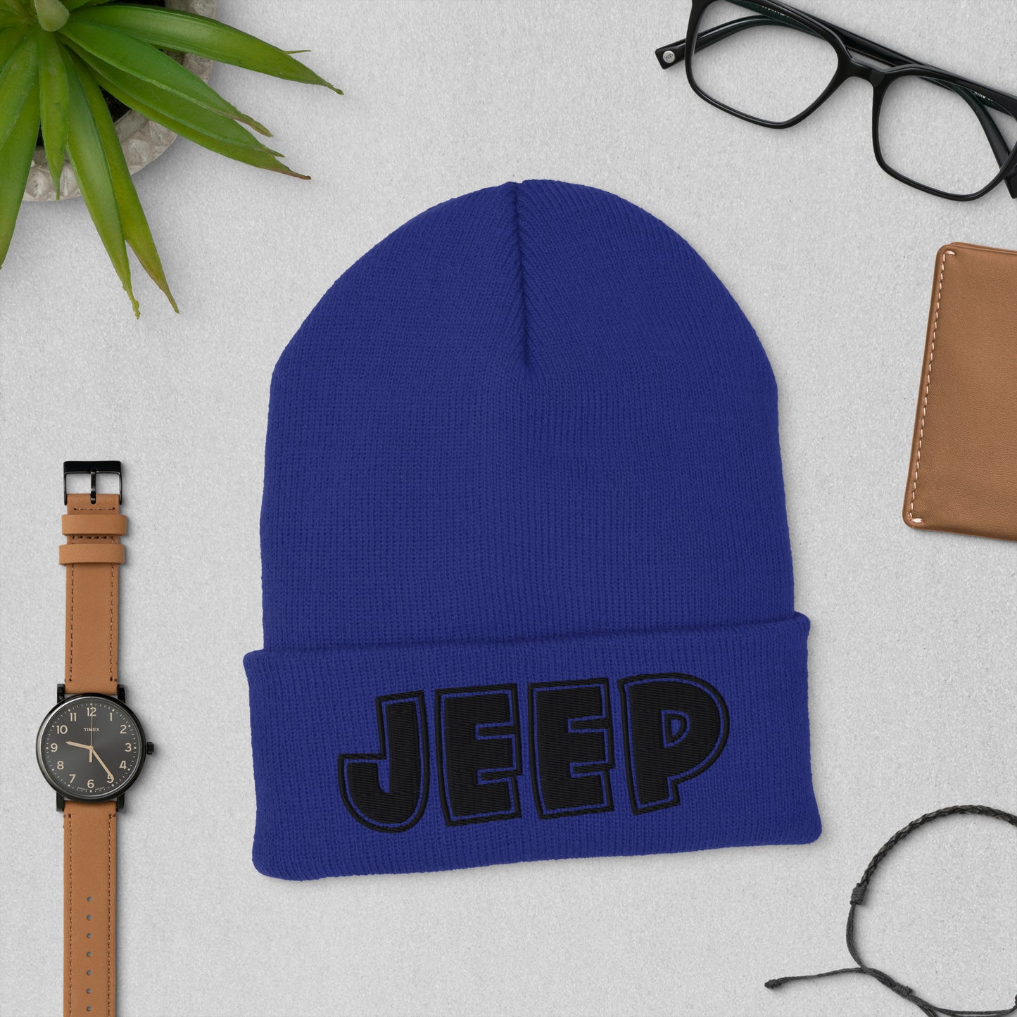 Bonnet Jeep à Revers