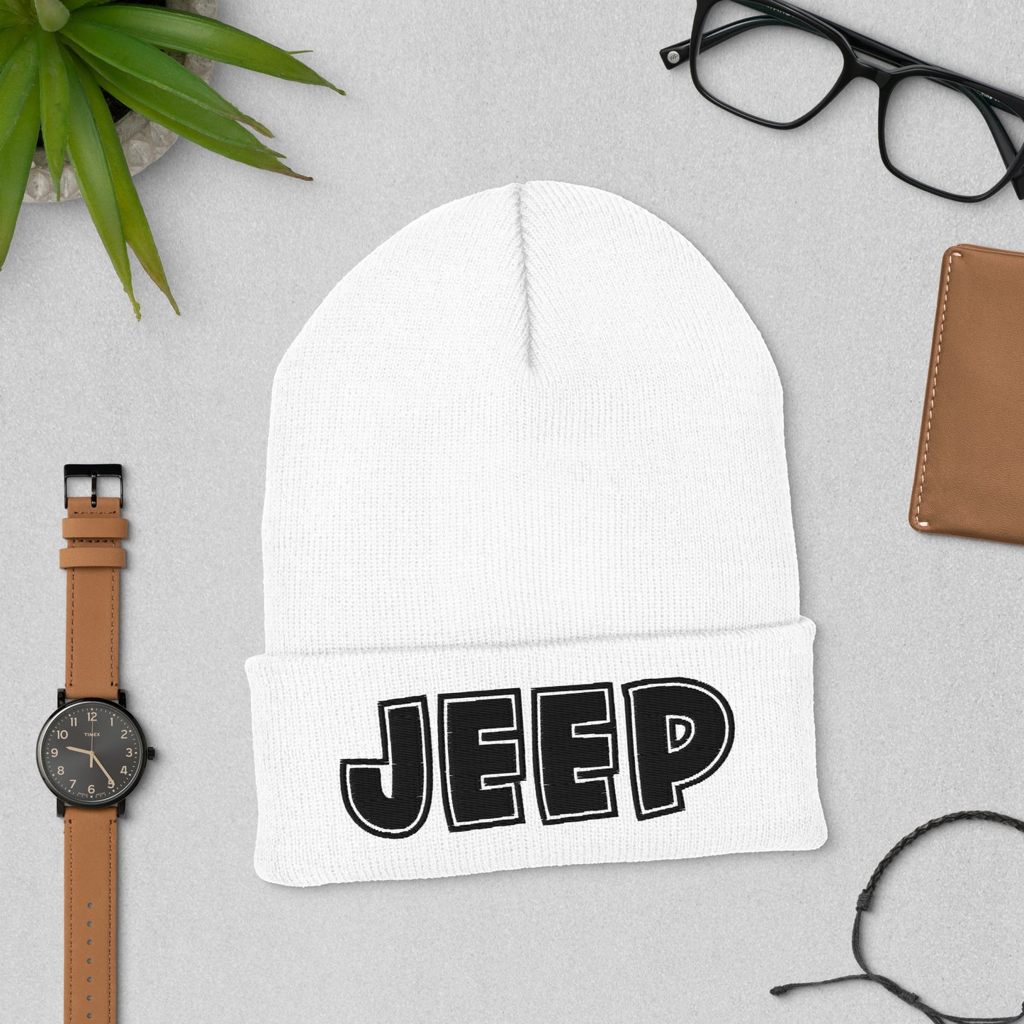 Bonnet Jeep à Revers