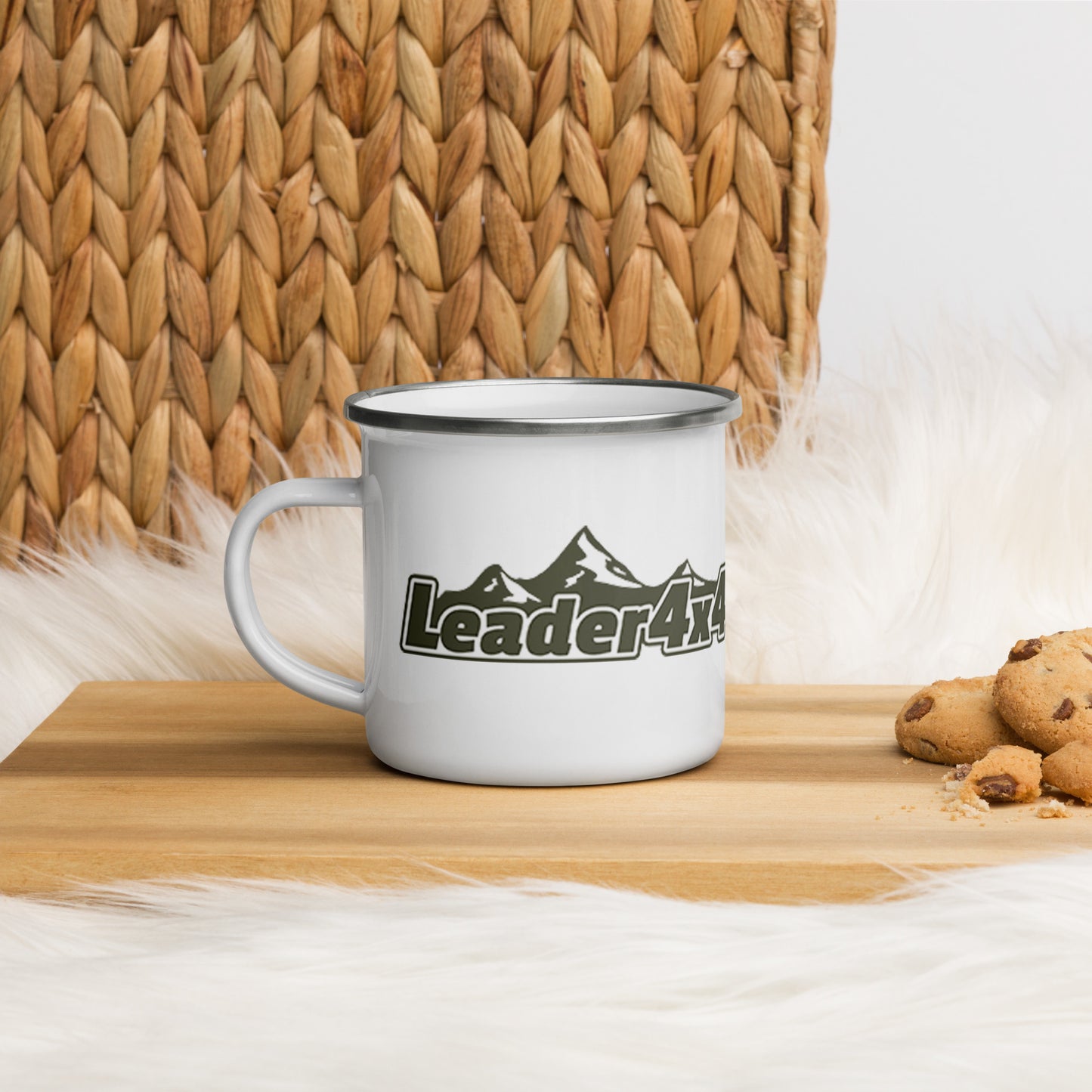 Mug émaillé "Leader 4x4"