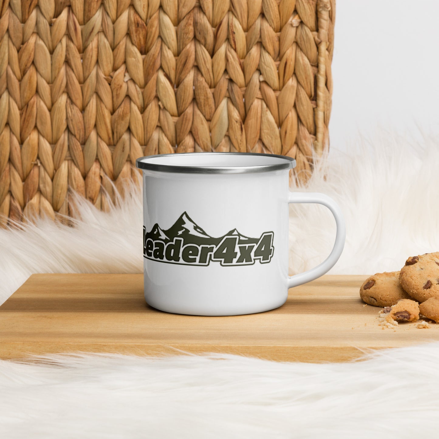 Mug émaillé "Leader 4x4"