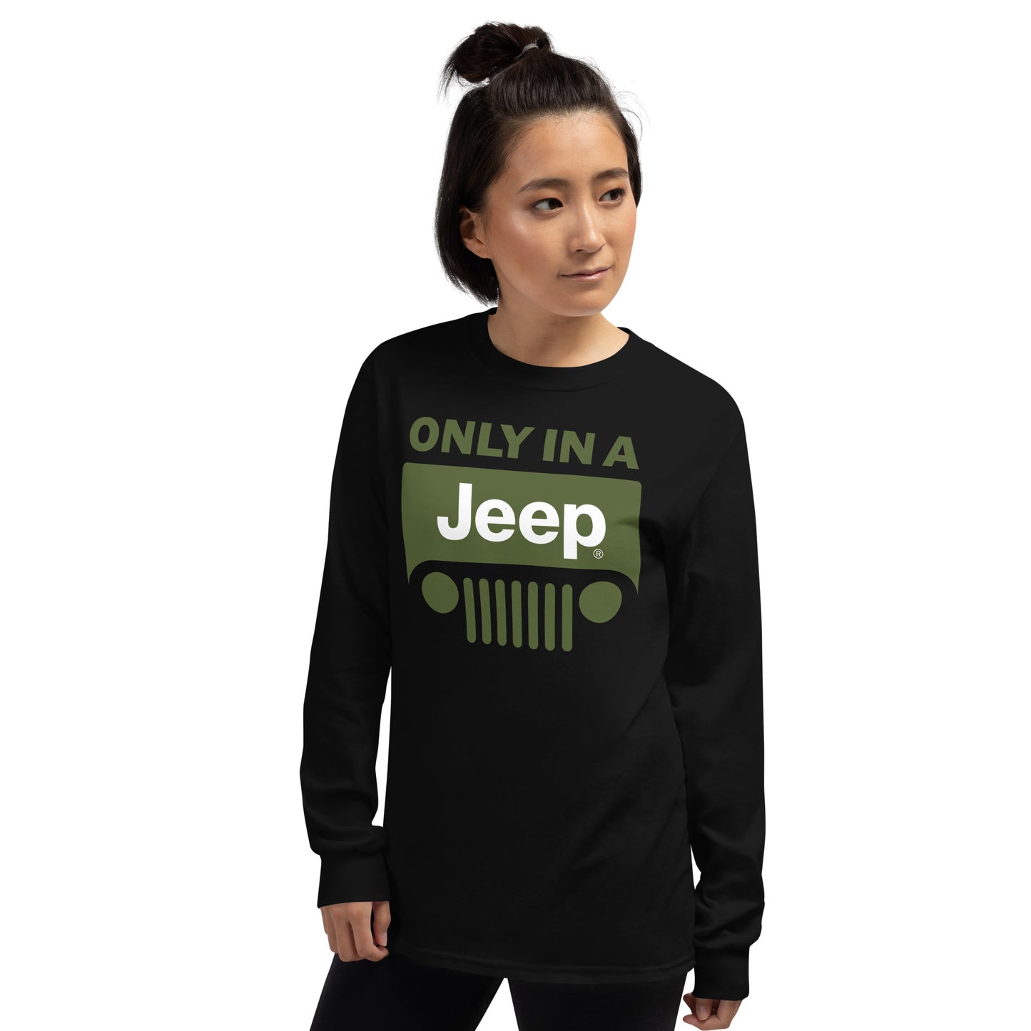 T-shirt Jeep avec logo avec manches longues pour homme