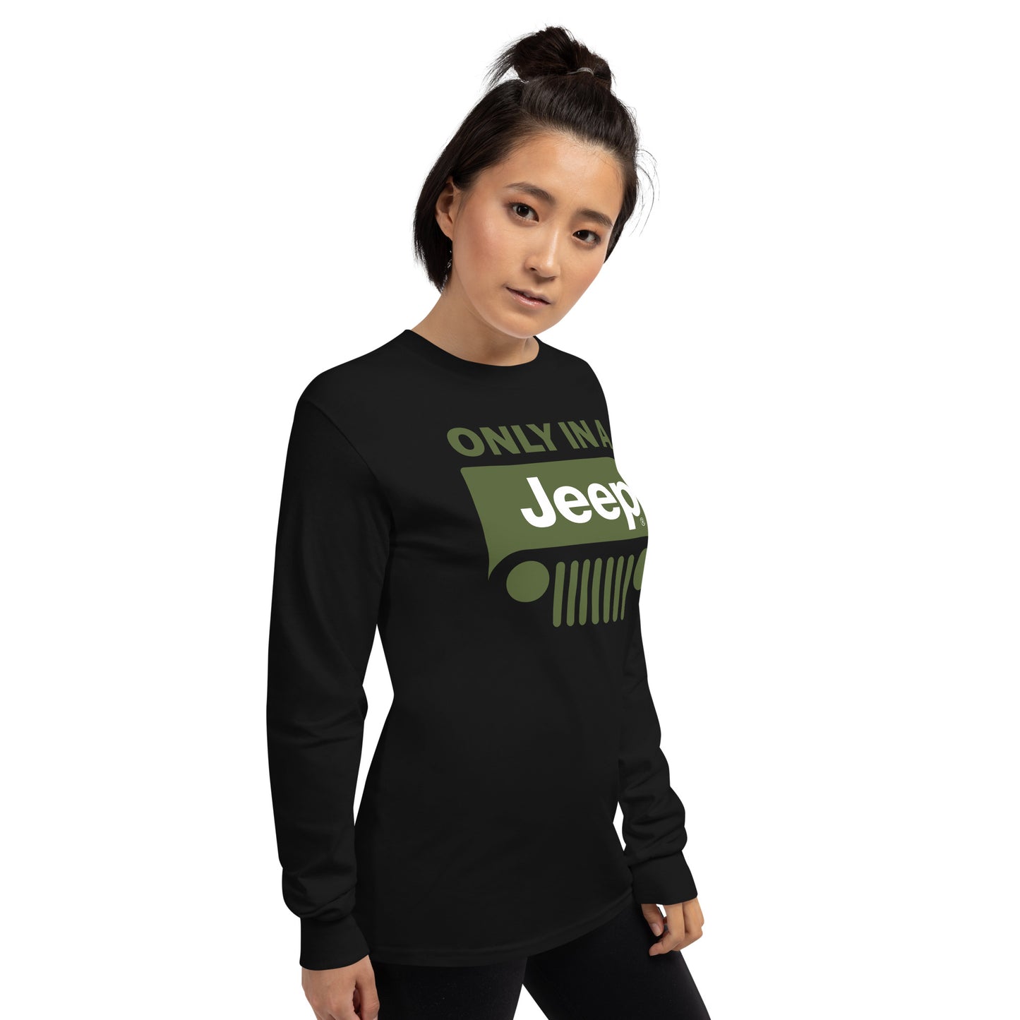 T-shirt Jeep avec logo avec manches longues pour homme