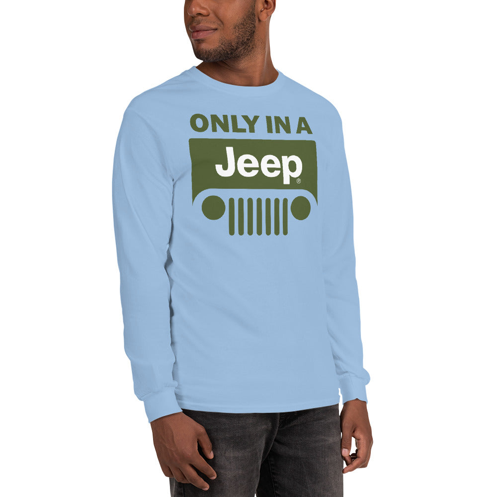 T-shirt Jeep avec logo avec manches longues pour homme
