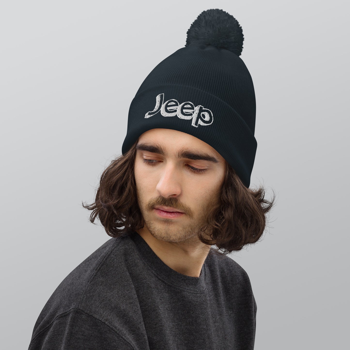 Bonnet Jeep à pompon