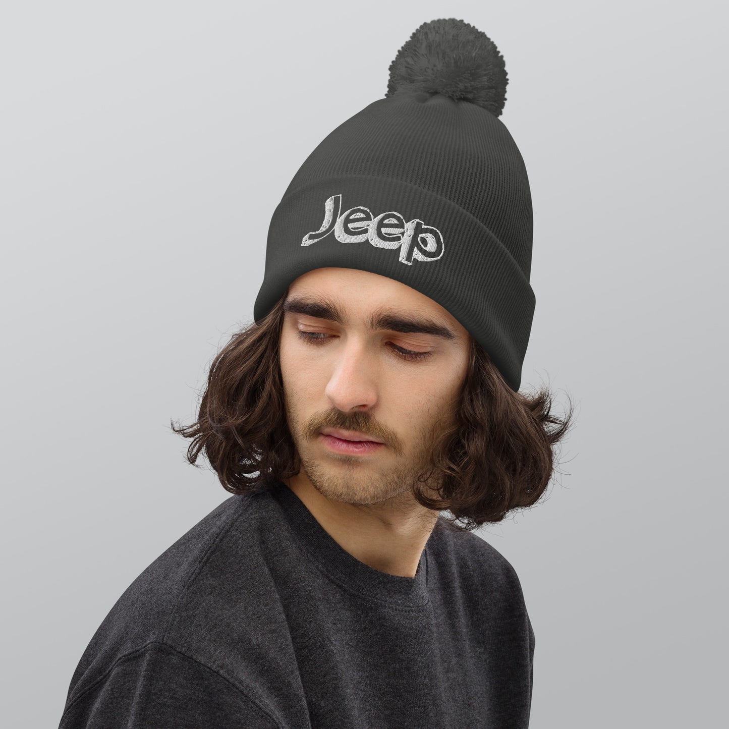 Bonnet Jeep à pompon