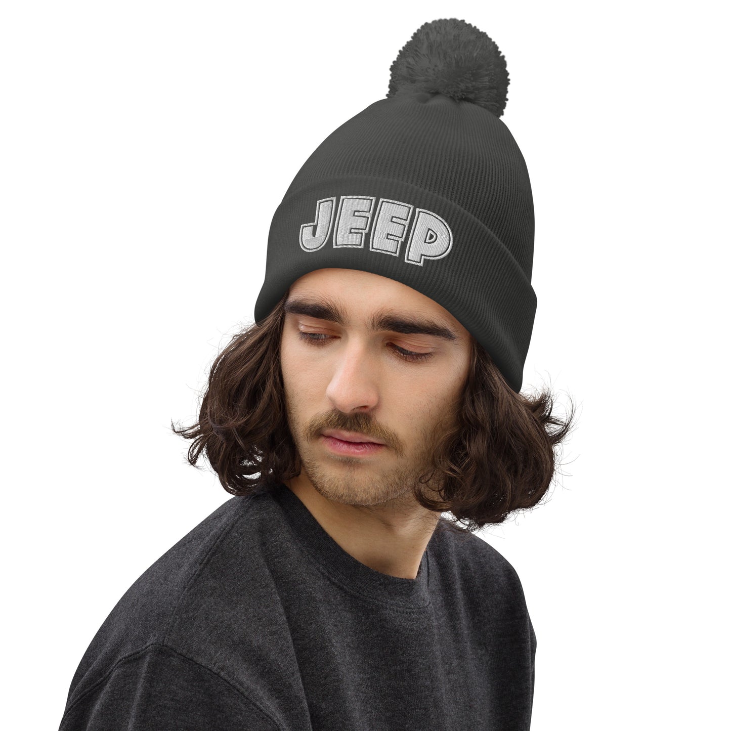 Bonnet Jeep à pompon