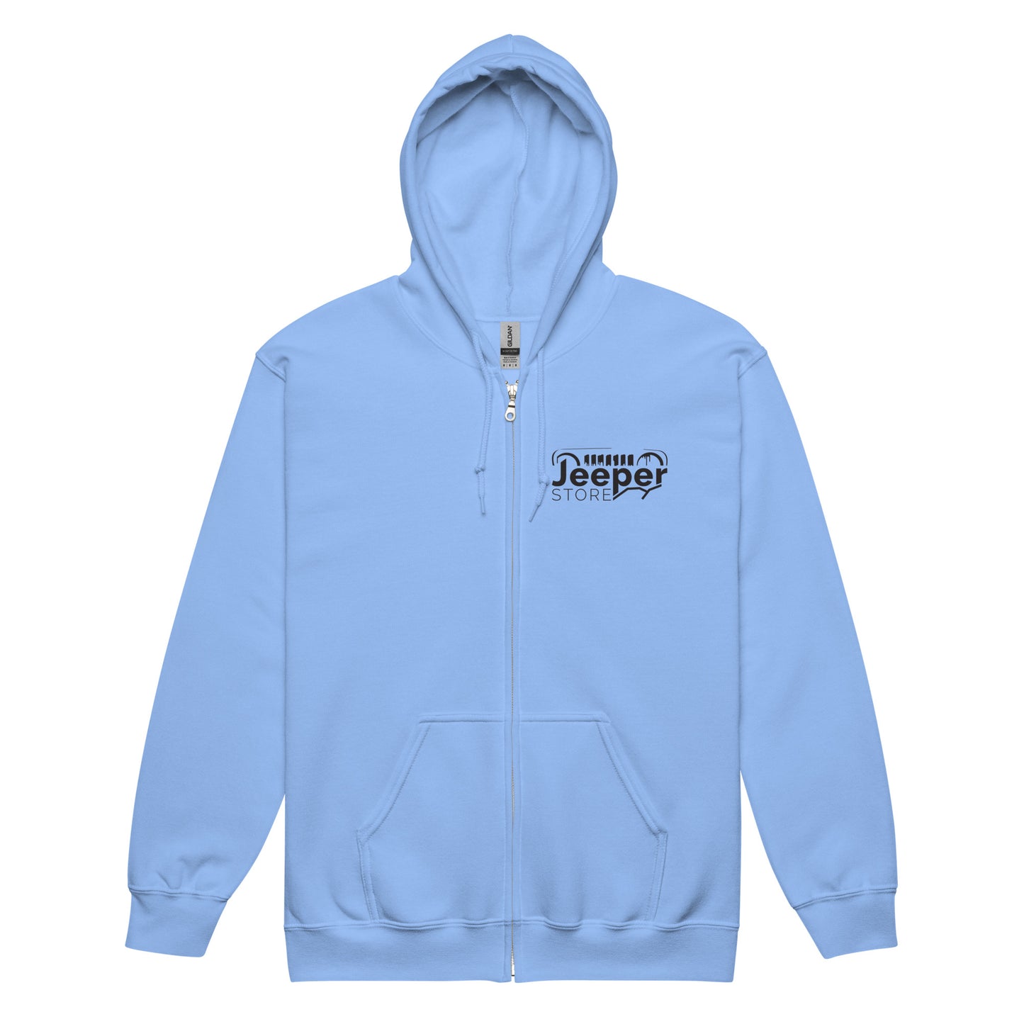Sweat à capuche épais unisexe à fermeture éclair "Jeeper Store"