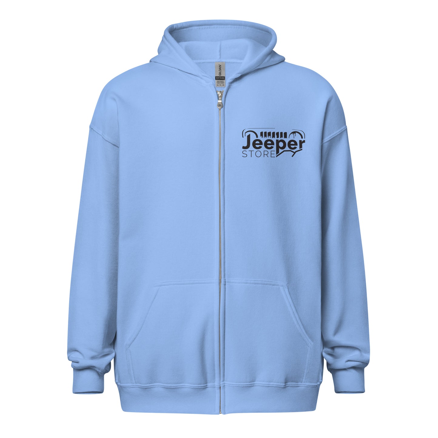 Sweat à capuche épais unisexe à fermeture éclair "Jeeper Store"