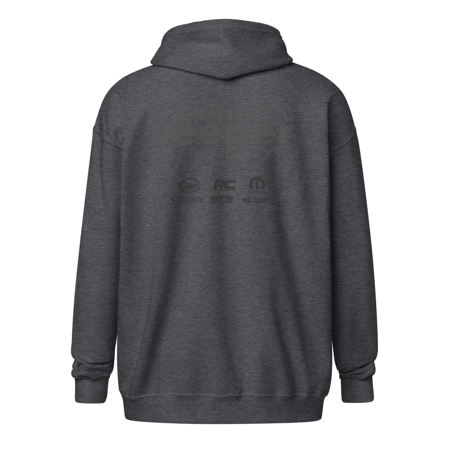Sweat à capuche épais unisexe à fermeture éclair "Jeeper Store"