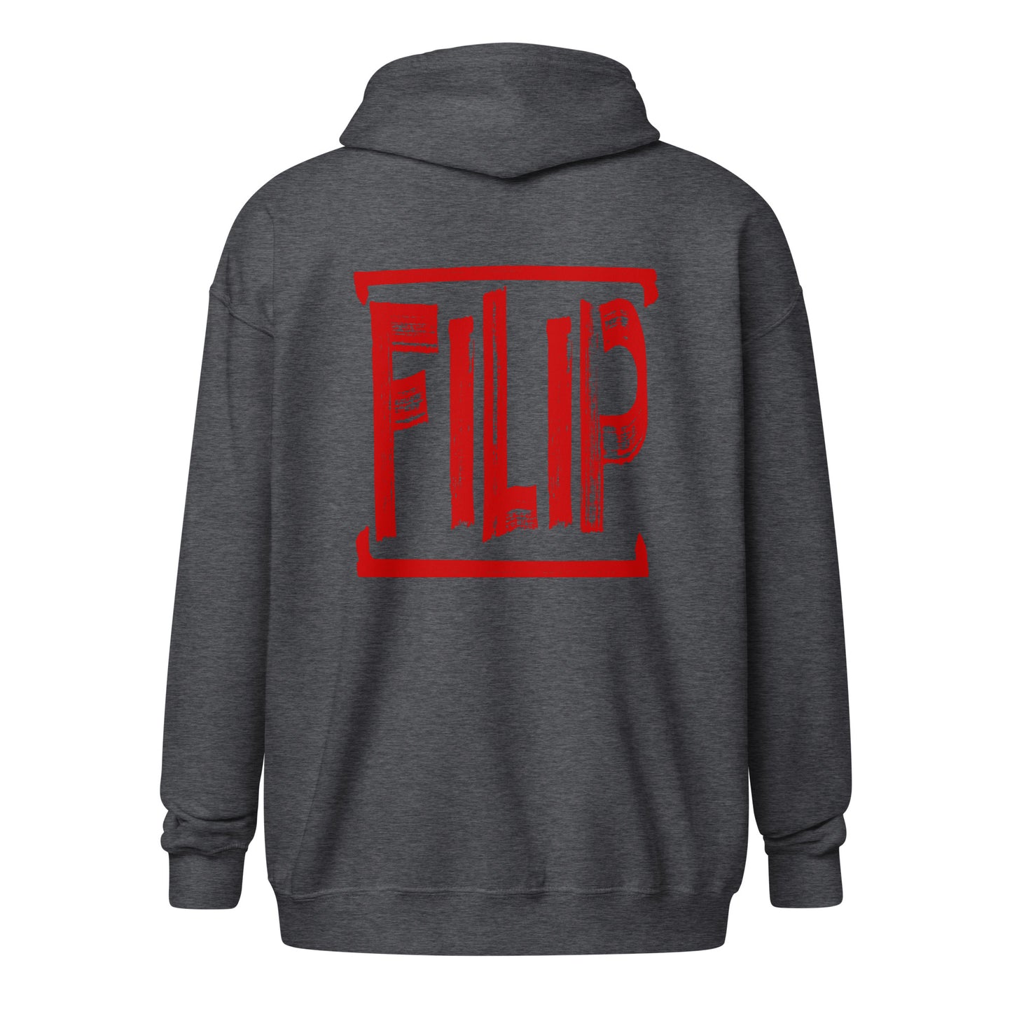 Sweat à capuche Filip unisexe à fermeture éclair