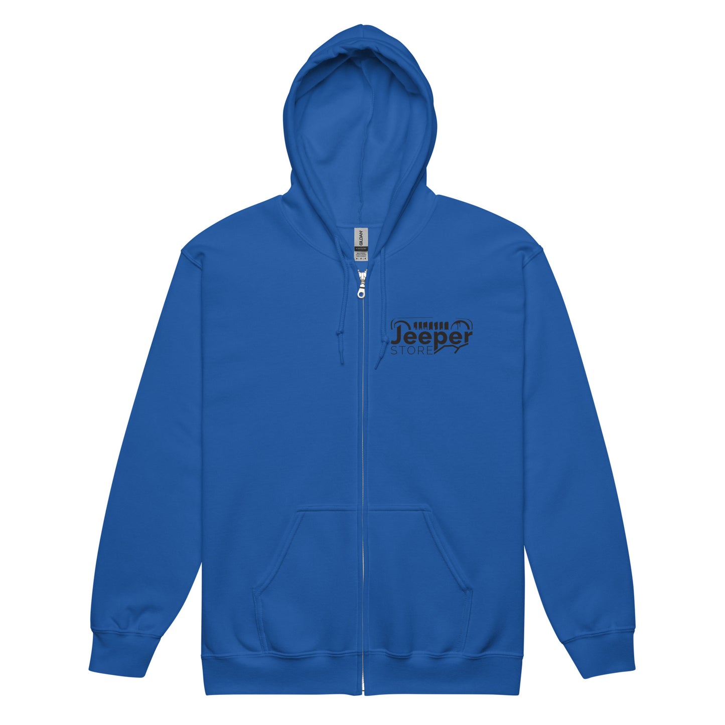 Sweat à capuche épais unisexe à fermeture éclair "Jeeper Store"
