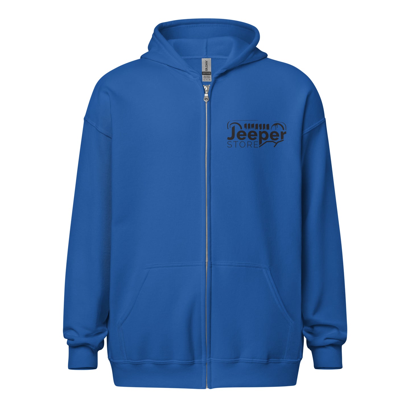 Sweat à capuche épais unisexe à fermeture éclair "Jeeper Store"