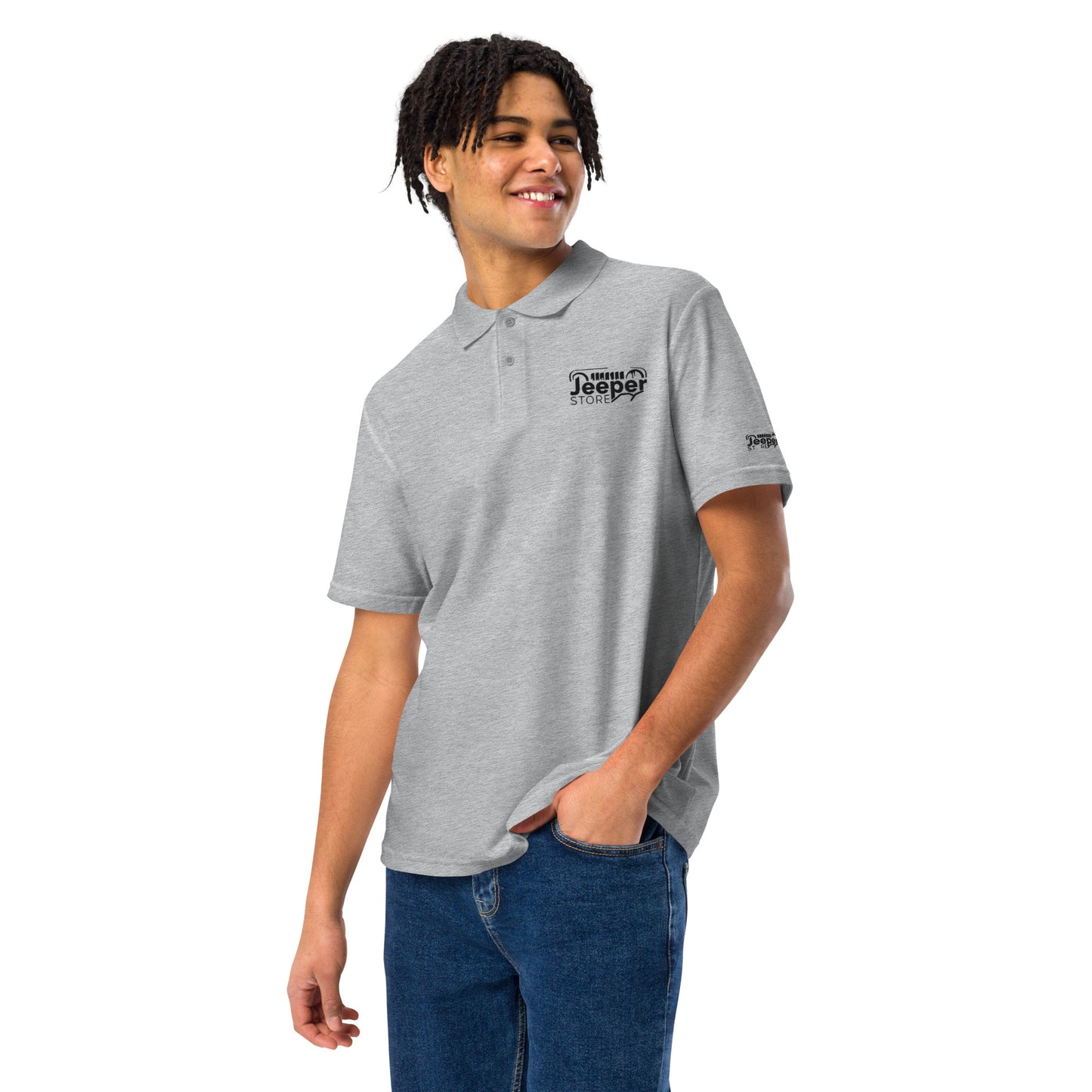 Polo piqué unisexe "Jeeper Store"