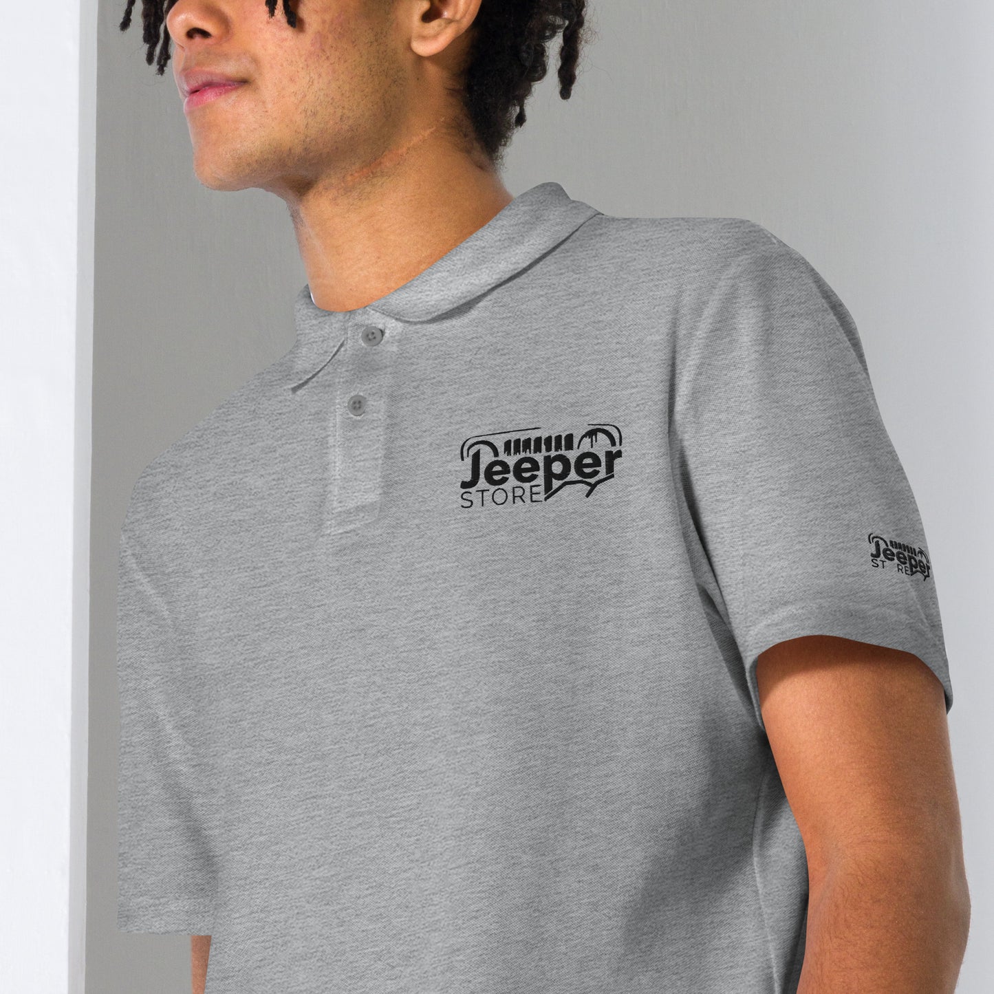 Polo piqué unisexe "Jeeper Store"