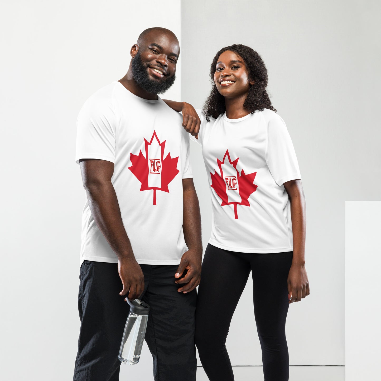 T-shirt Filip unisexe aux couleurs du Canada