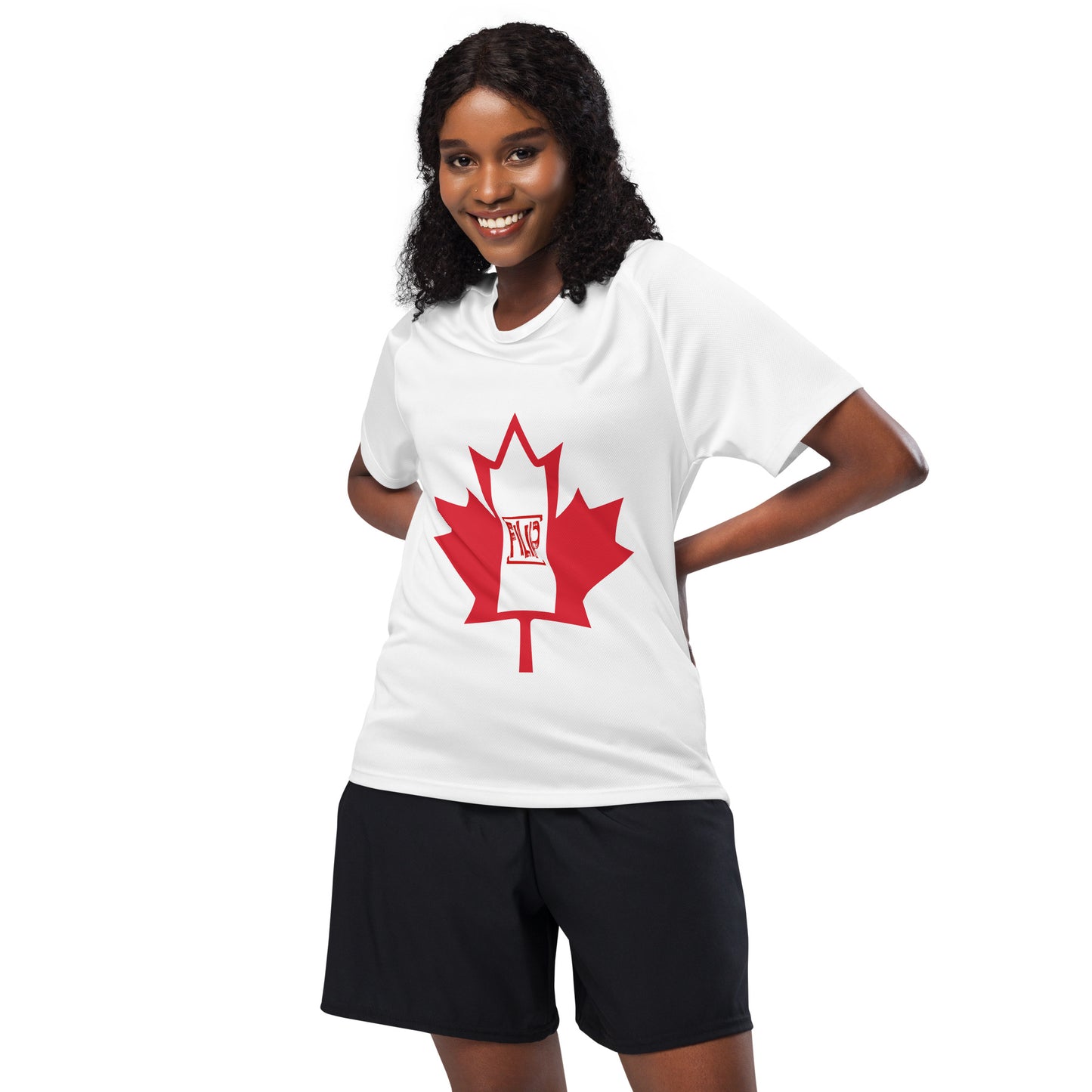 T-shirt Filip unisexe aux couleurs du Canada