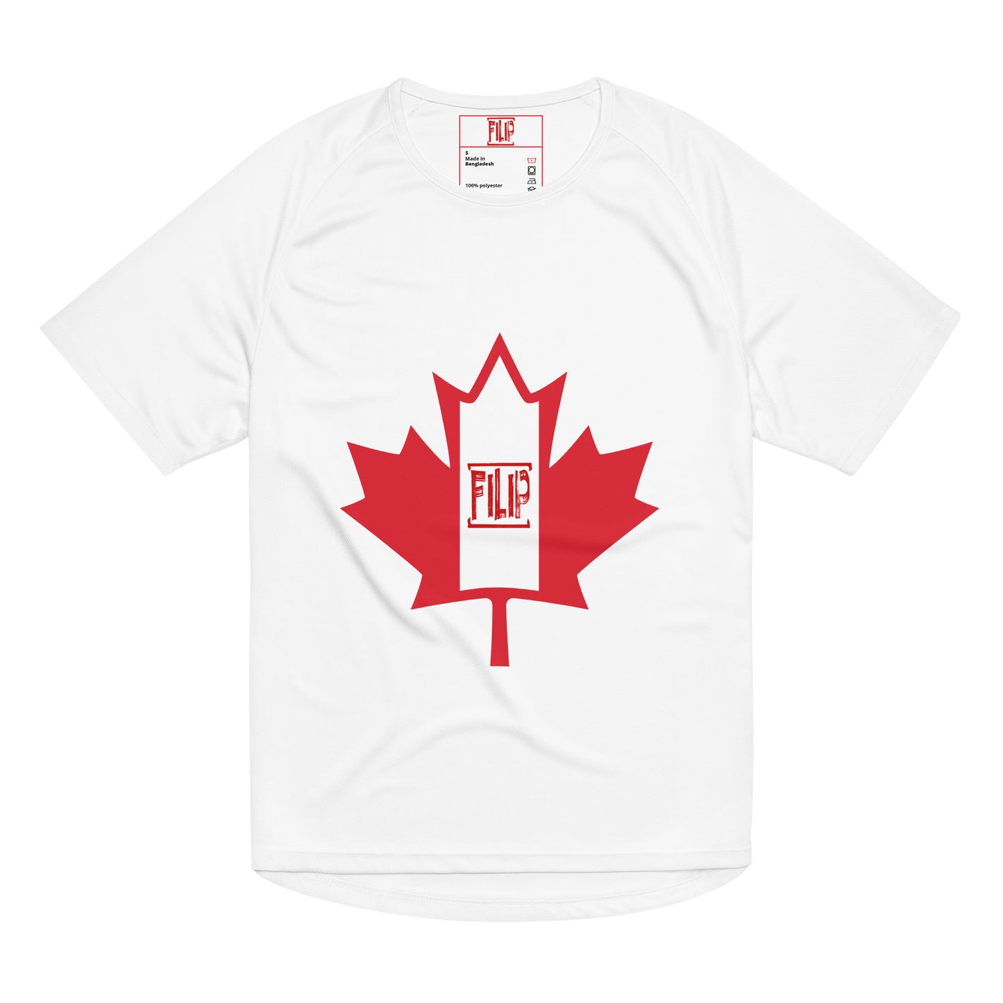 T-shirt Filip unisexe aux couleurs du Canada
