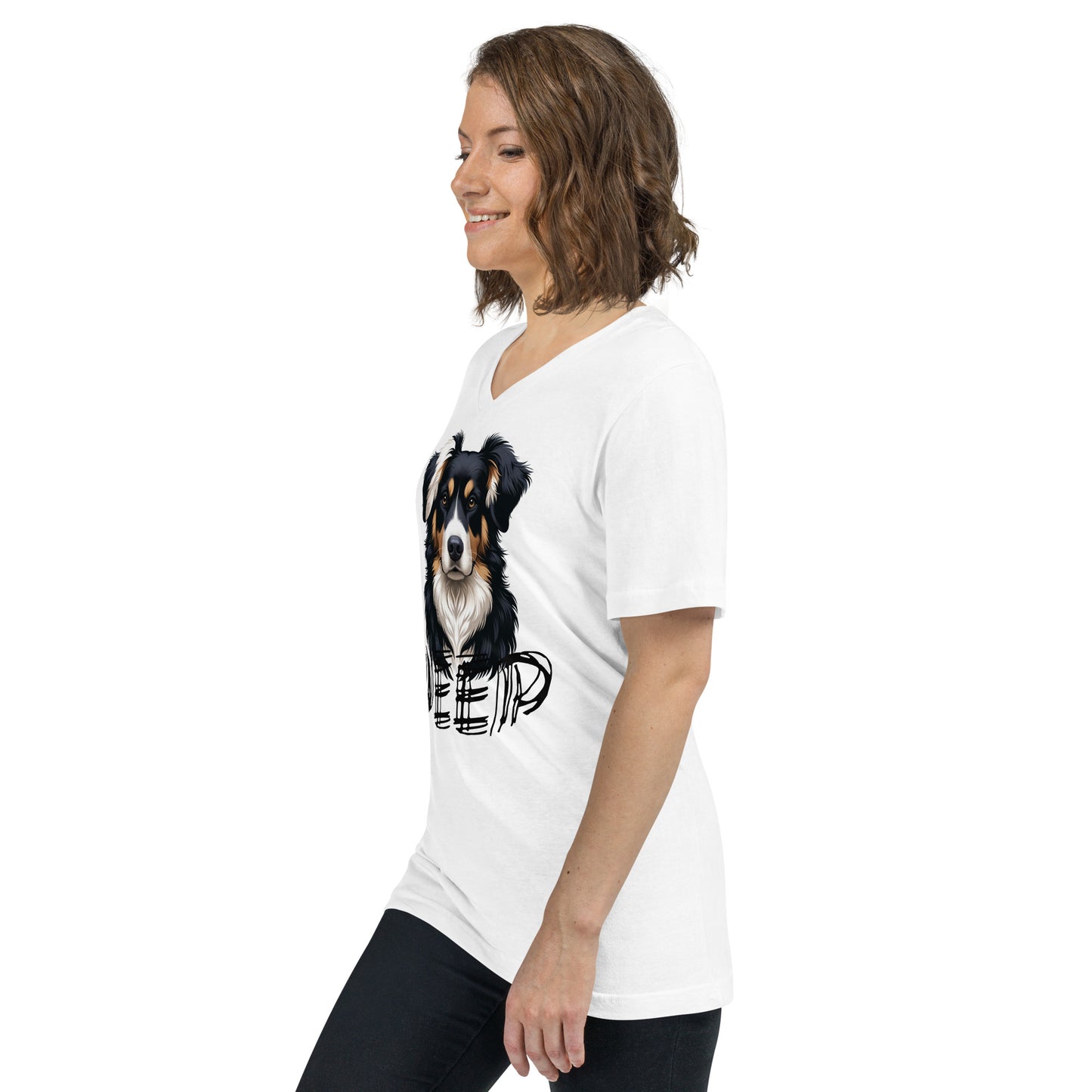 T-shirt Jeep Unisexe à Manches Courtes et Col V