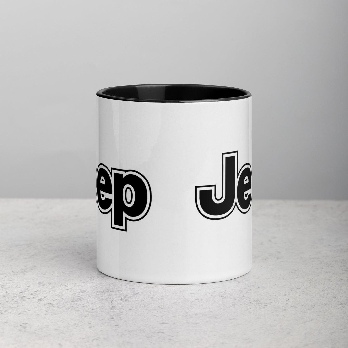 Mug Jeep avec Intérieur Coloré