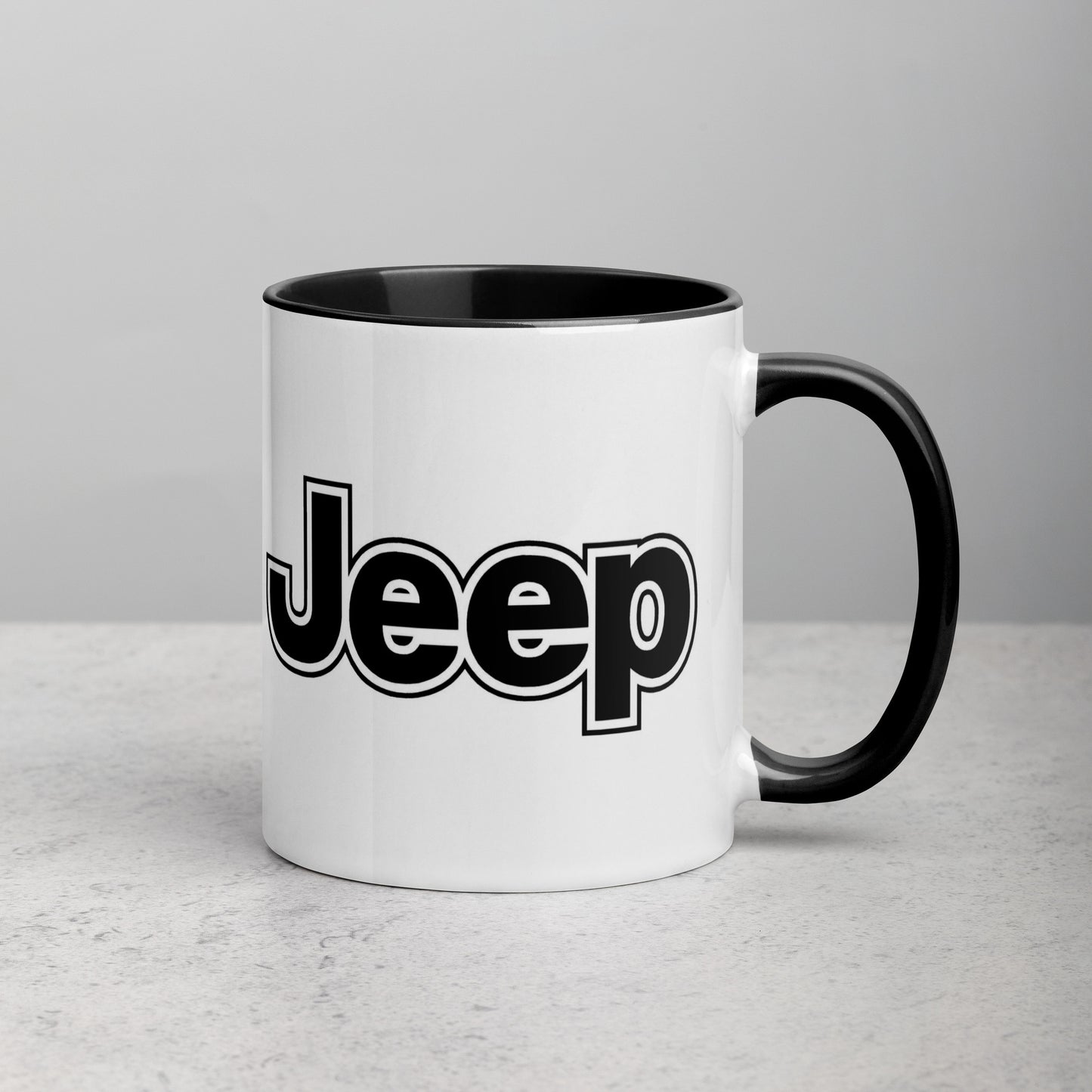 Mug Jeep avec Intérieur Coloré