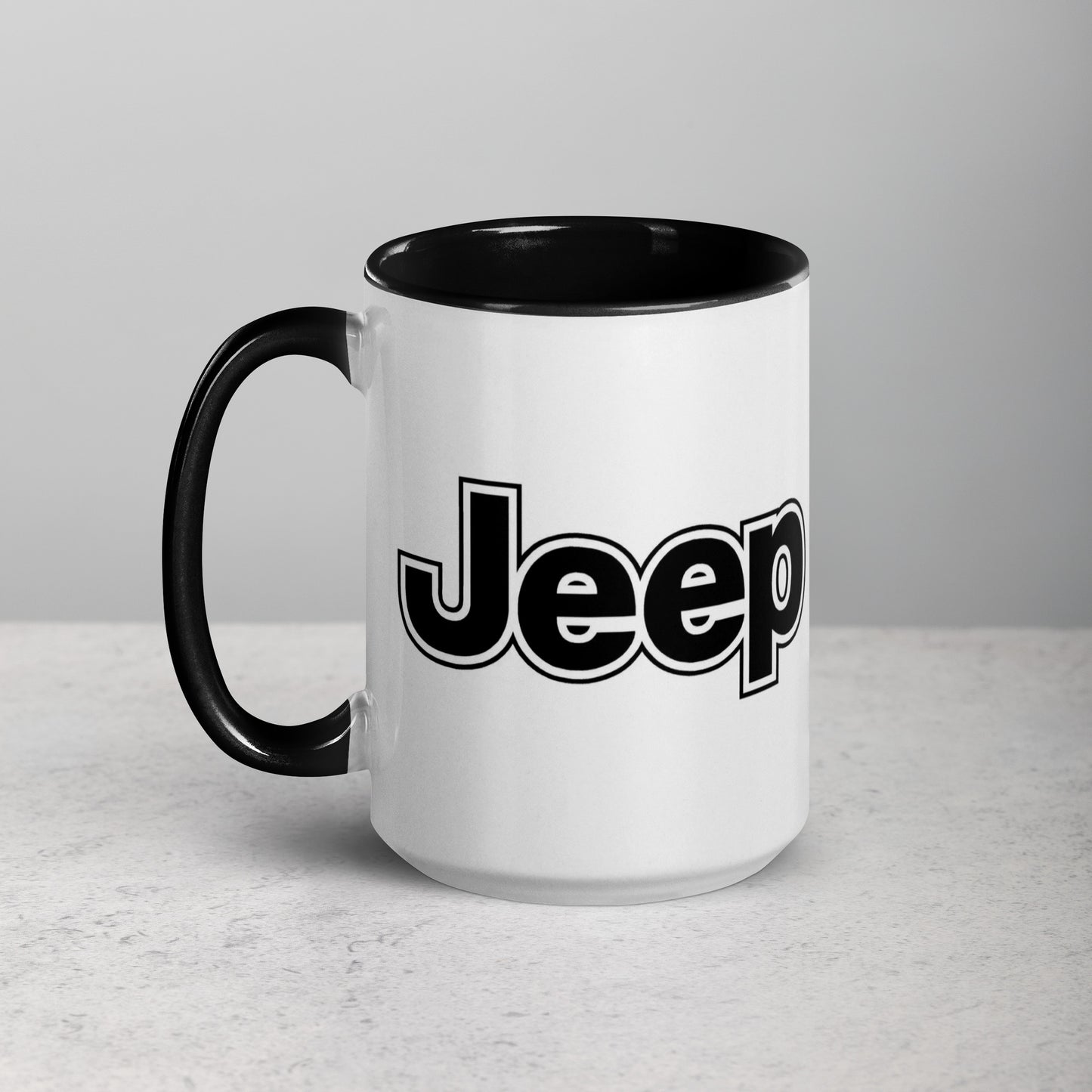 Mug Jeep avec Intérieur Coloré