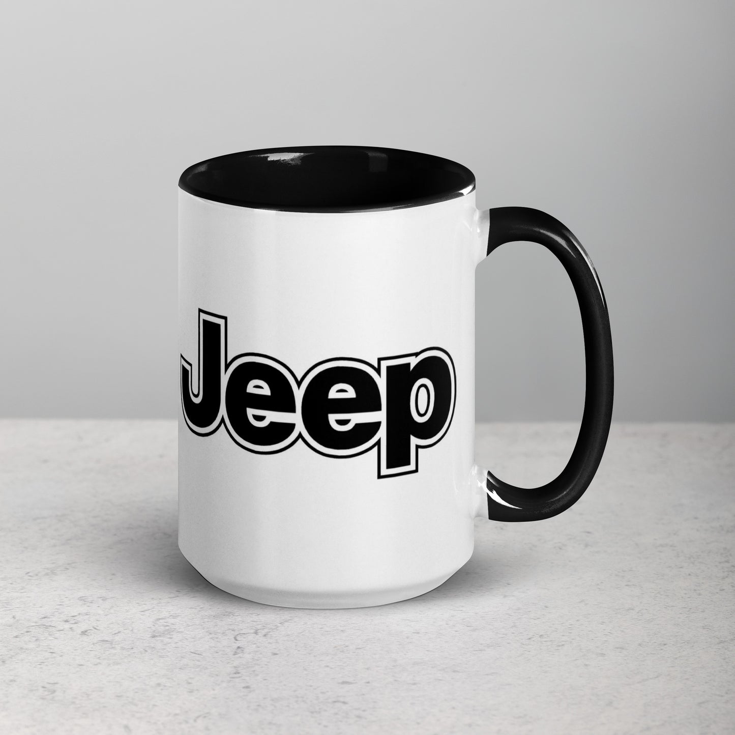 Mug Jeep avec Intérieur Coloré