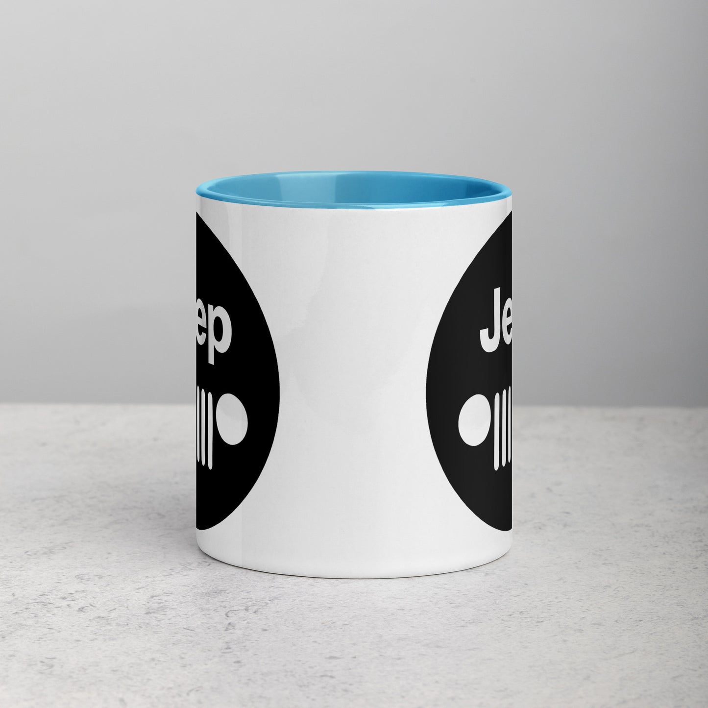 Mug Jeep avec calandre avec Intérieur Coloré