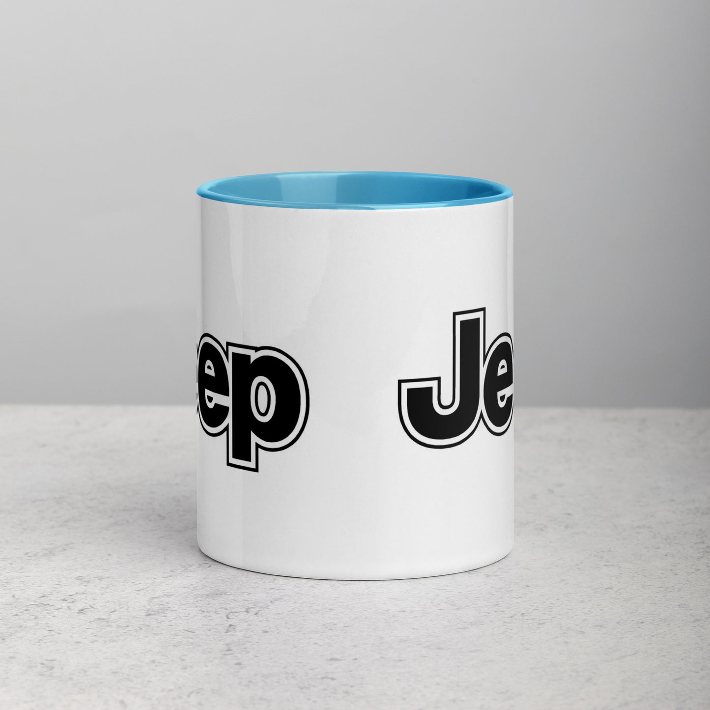 Mug Jeep avec Intérieur Coloré