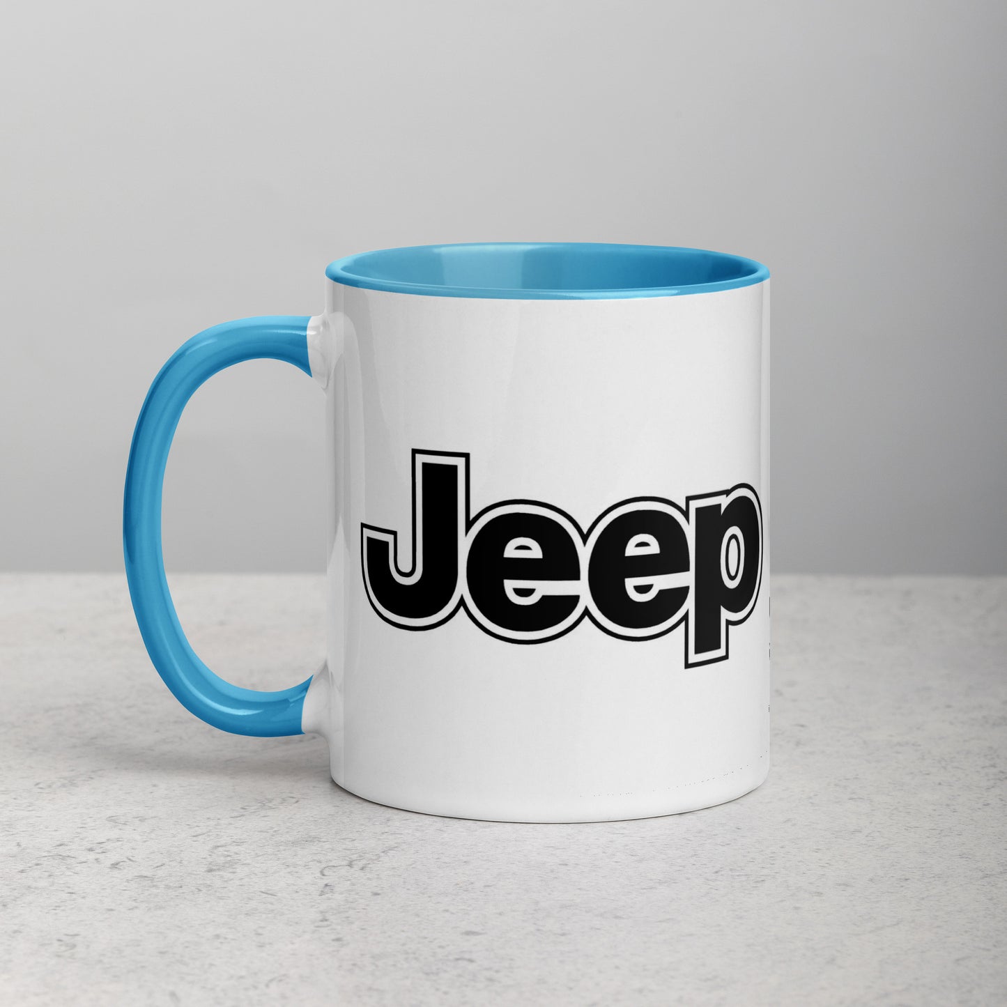Mug Jeep avec Intérieur Coloré