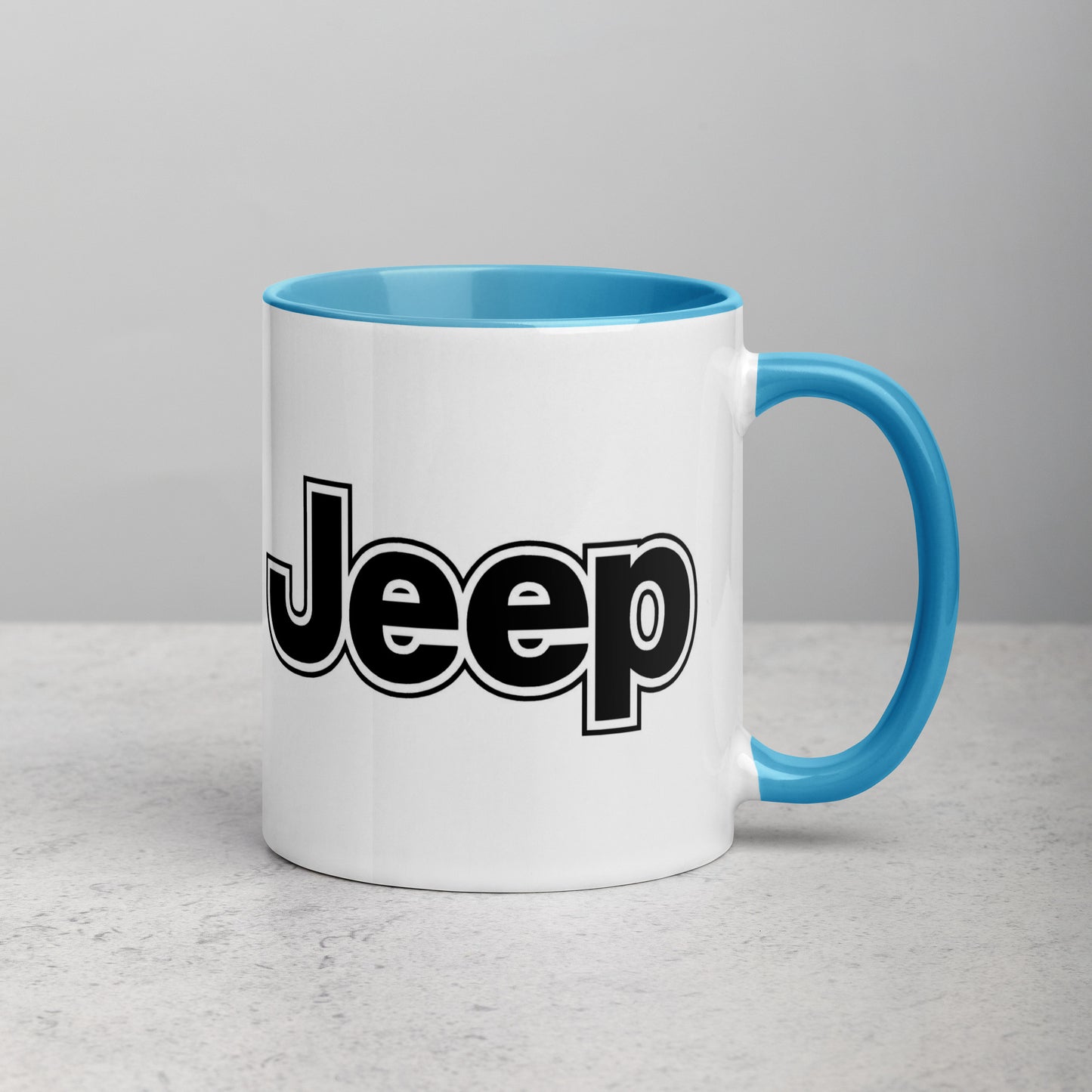 Mug Jeep avec Intérieur Coloré