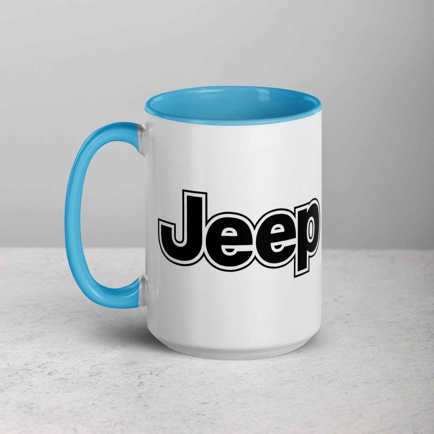 Mug Jeep avec Intérieur Coloré