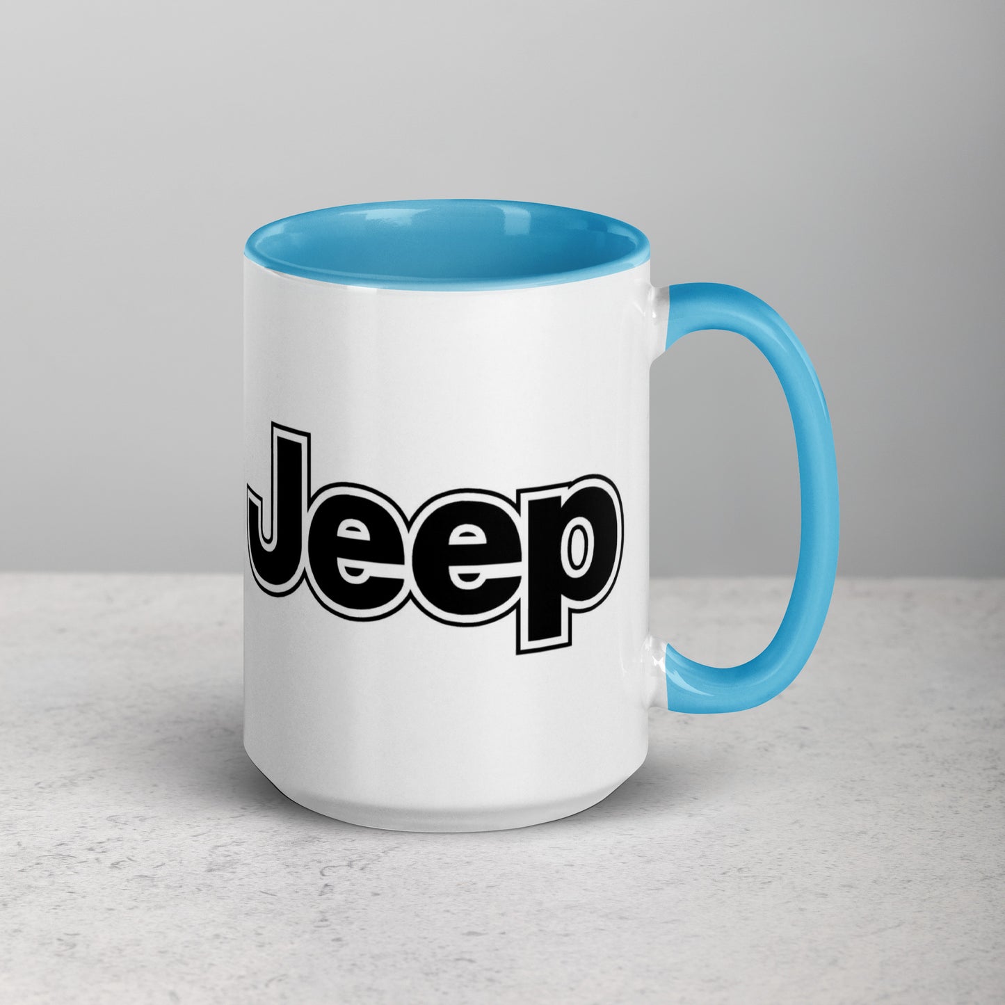 Mug Jeep avec Intérieur Coloré
